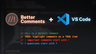 Better Comments VS Code Extension | Beginner Tutorial | Octtoppus