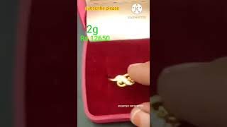 latest gold ring design with price 22g // light weight // GRT collection......