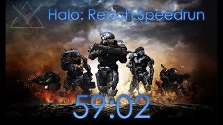Halo: Reach Speedrun In 59:02 *WORLD RECORD*