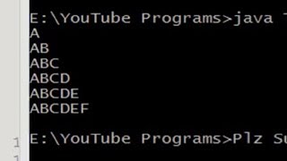#9 Triangle Program In Java || Java Technocrat [Hindi]