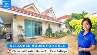 SOLD! Three Bedroom House for Sale at Chokchai Garden Home 3 in East Pattaya