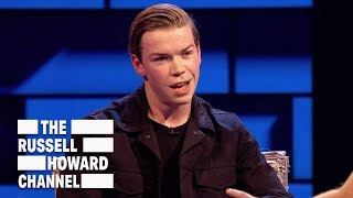 Will Poulter couldn't stop talking gibberish to Brad Pitt - The Russell Howard H