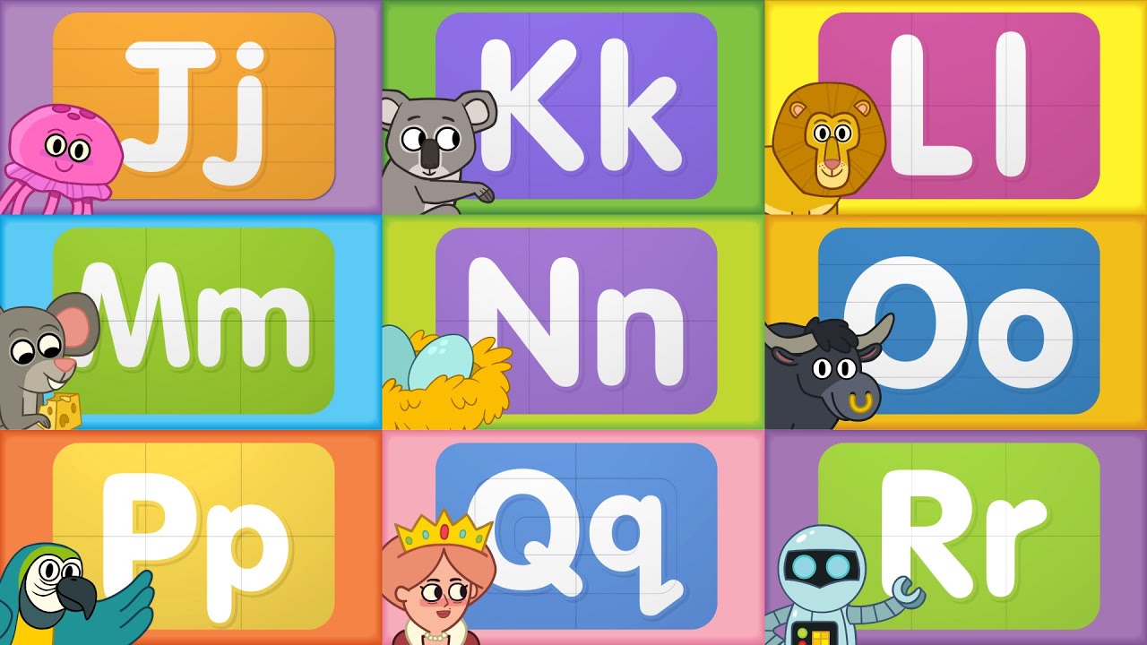 Turn Learn Abcs Learn Letters J To R From Super Simple Songs