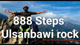 You Won't Believe the View from the Top of Mt. SEORAKSAN! | 888 steps climb to Ulsanbawi rock