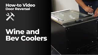 Silhouette How-To: Door Reversal on Wine Coolers and Beverage Centers