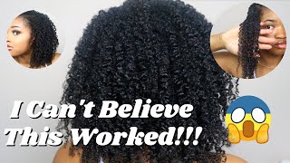 I FOUND THE PERFECT WASH & GO HACK FOR TYPE 4 HAIR!!!!