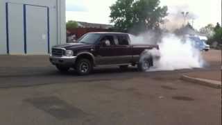 6.0L Powerstroke burnout, ~450hp