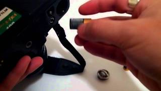 How to Change Battery in Contax RTS II 35mm Film SLR Camera HD