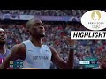 Athletics Men's 200m Final Full Highlights 2024 Tebogo Stuns Lyles  Olympic 2024