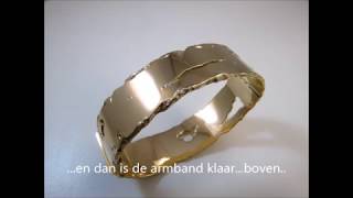 gouden armband maken