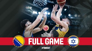 SEMI-FINALS: BIH v ISR | Full Basketball Game | FIBA Olympic Pre-Qualifying Tournament 2023 POL-EST