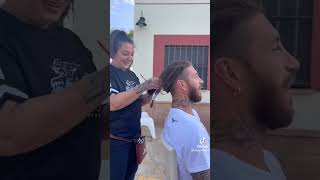 Sergio Ramos Hair cut