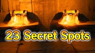Best 23 SECRET HIDDEN LOOT CHESTS Locations  (Fortnite Battle Royale Tips and Tricks)