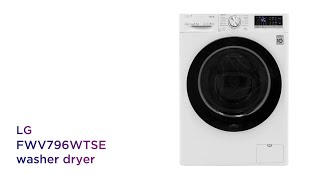 LG TurboWash with AI WiFi-enabled 9 kg Washer Dryer - White | Product Overview | Currys PC World