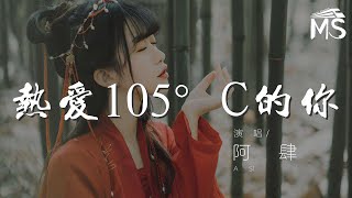 阿肆 - 熱愛105°C的你『滴滴清純的蒸餾水』【動態歌詞Lyrics】