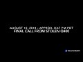 final radio call from stolen horizon air q400 august 10 2018 the air current