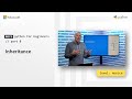 Inheritance |  More Python for Beginners [8 of 20]