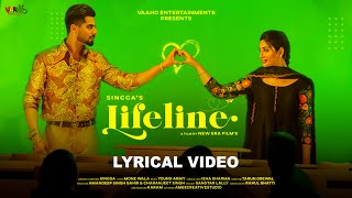 Lifeline -  Singga | Isha Sharma | Latest Punjabi Song 2021| New Punjabi Song 2022 | Lyrical Video