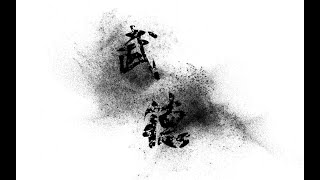 “武德”文字消散动画教程，AE文字粒子水墨教程