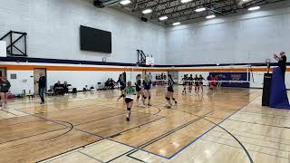 VA Premier #1: SAS VC U17 Green - Set 2 vs Central Alberta Rage VC           February 4, 2023