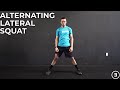 alternating lateral squat