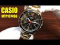 Unboxing Casio MTP-1374 Steel Multi-Function Watch MTP1374SG-1AV