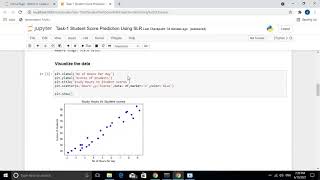 Task01-Supervised Learning-Predict Student Marks