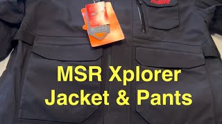 MSR Xplorer Jacket \u0026 Pants 1st Impressions