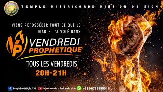 VENDREDI PROPHETIQUE DU 14 FEVRIER 2025 I THEME : LE SALUT PAR LA FOI !