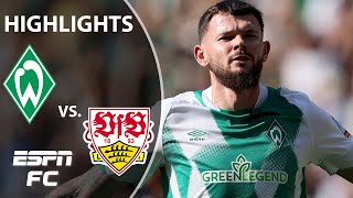 VfB Stuttgart and Werder Bremen finishes in a 1-1 draw | Bundesliga Highlights | ESPN FC