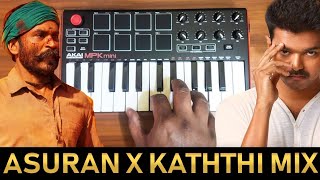 Asuran X Kaththi Bgm Mix By Raj Bharath  Thalapathy Vijay  Dhanush