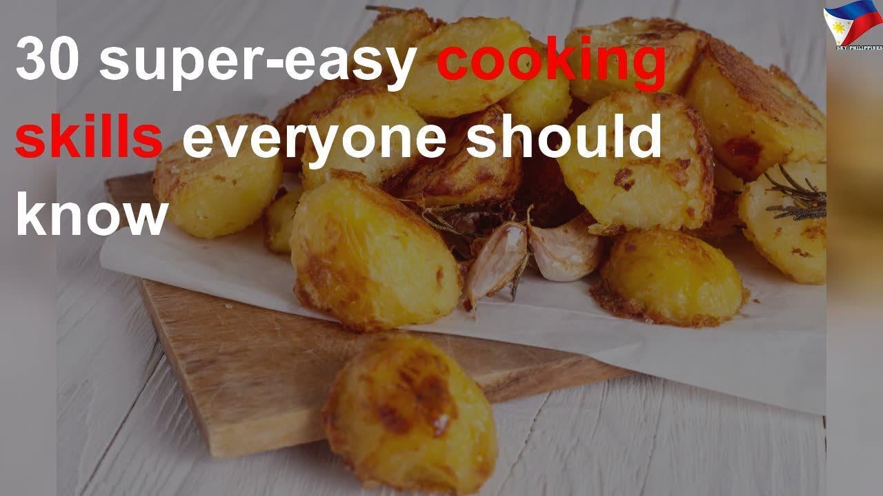 Cooking Skills Everyone Should Know At Christopher Foss Blog