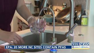 EPA: 20 more NC sites contains PFAS