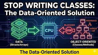STOP WRITING CLASSES: The Data-Oriented Solution