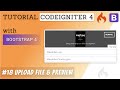 18 Upload File & Image Preview using Dropify - Tutorial CodeIgniter 4 & Bootstrap 4