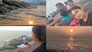 ಸೋಮೇಶ್ವರ ಬೀಚ್/someshwara beach/Best beach in mangalore#beachvlog#jihanfullenjoyment#