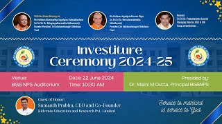 Investiture Ceremony 2024-25 | BGS National Public School