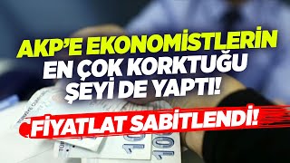 AKP'e Ekonomistlerin En Çok Korktuğu Şeyi de Yaptı! Fiyatlar Sabitlendi! | Çiğdem Akdemir KRT Haber