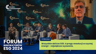 DYSKUSJA: Wszystkie oblicza OZE. U progu rewolucji w czystej energii - największe wyzwania.