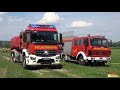 four choppers spectacular wild fire drill in feldkirchen westerham germany