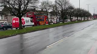 First Leicester 33733 Enviro400 seen at Ansty Road Coventry 15th March 2023