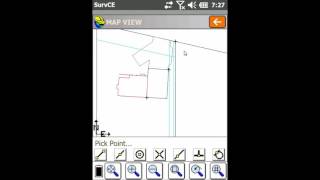 Carlson SurvCE Tutorial: Staking Out Polyline in Define Arc 3 Points