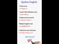 love you 💞learn english burmese