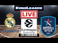 Live: Real Madrid Vs Anadolu Efes | EuroLeague | Semi-Final | Live Scoreboard | Play By Play