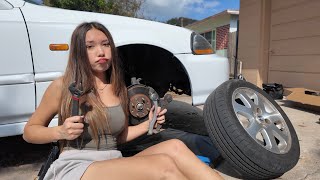 fixing my project car | first time replacing tie rods + wiper blades