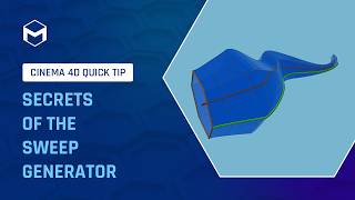 #C4DQuickTip 223: Secrets of the Sweep Generator in Cinema 4D