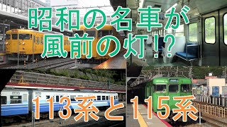 昭和の名車113系と115系が風前の灯