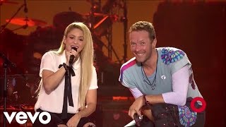 Shakira - Chantaje (Feat. Coldplay) (Live at Global Citizen Festival 2017)