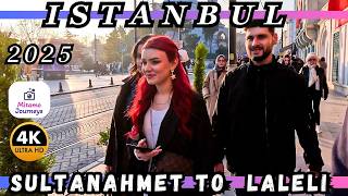 2025 Explore Istanbul Fatih District: Sultanahmet To Laleli 4k Walking Tour, Street Markets \u0026 Foods