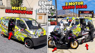 Misi Epic Mencuri Motor Vario Drag Langka Selundupan Gangster di GTA 5 Mod